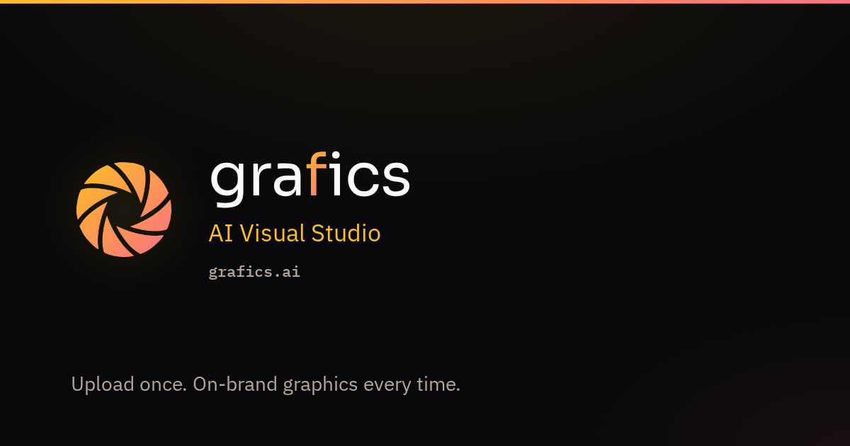 grafics.ai — Personal Brand Visual Studio